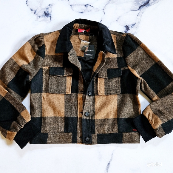NWT n:Philanthropy Renzo Jacket in Plaid Multi - Picture 12 of 16